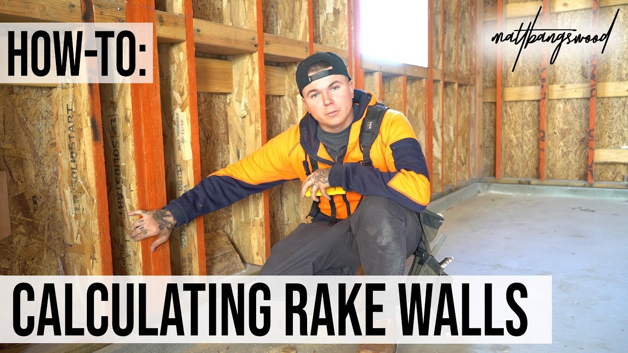 How-To: Calculating and Framing Rake Walls [The EASIEST Method]