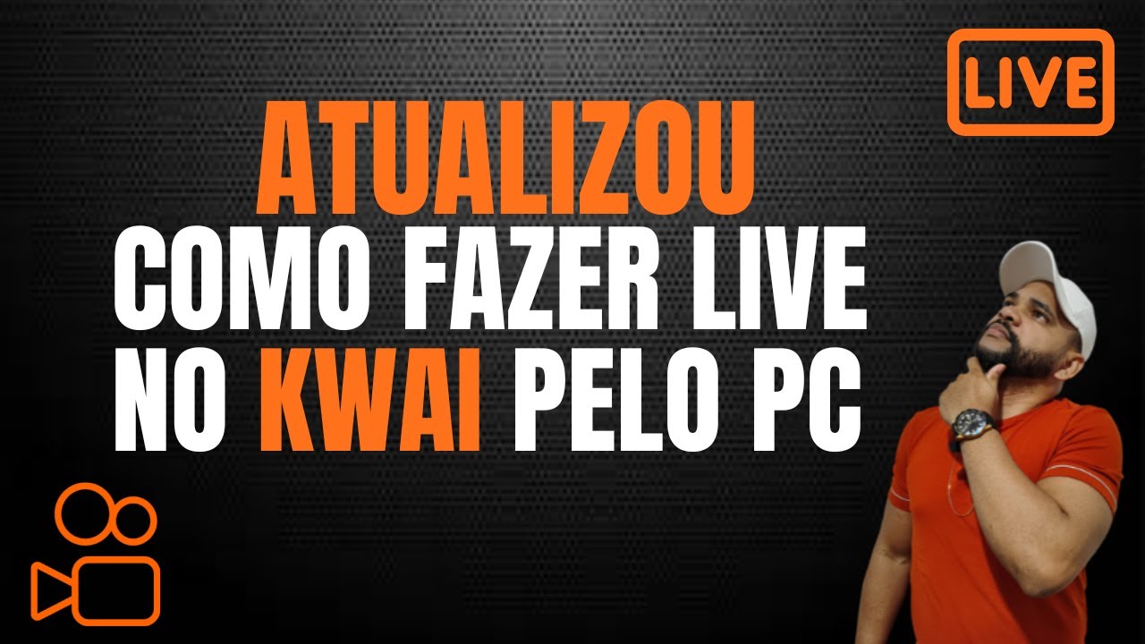 como fazer live no kwai pelo pc (atualizado)
