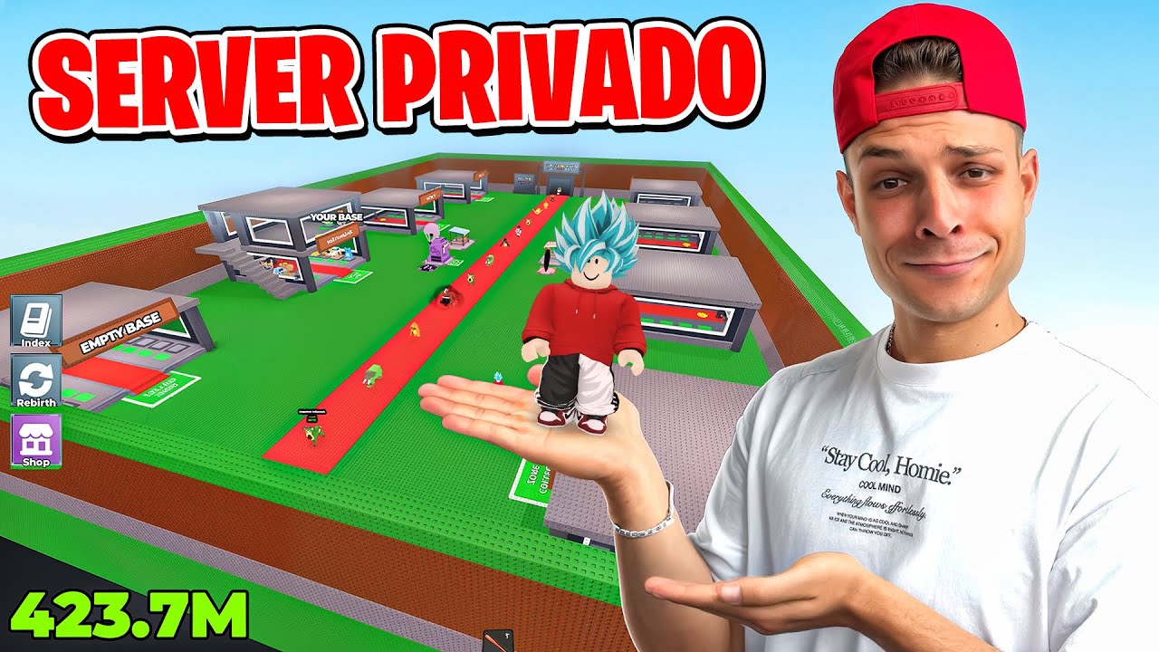COMPRO UN SERVIDOR PRIVADO EN STEAL A BRAINROT!