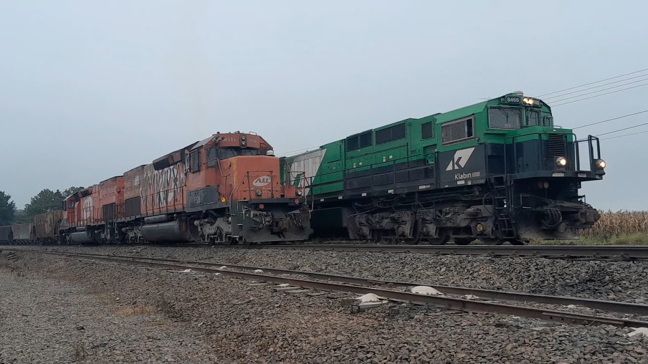 Movimentação de Trens no Pátio da Estação de Reserva - PR, Julho 2025