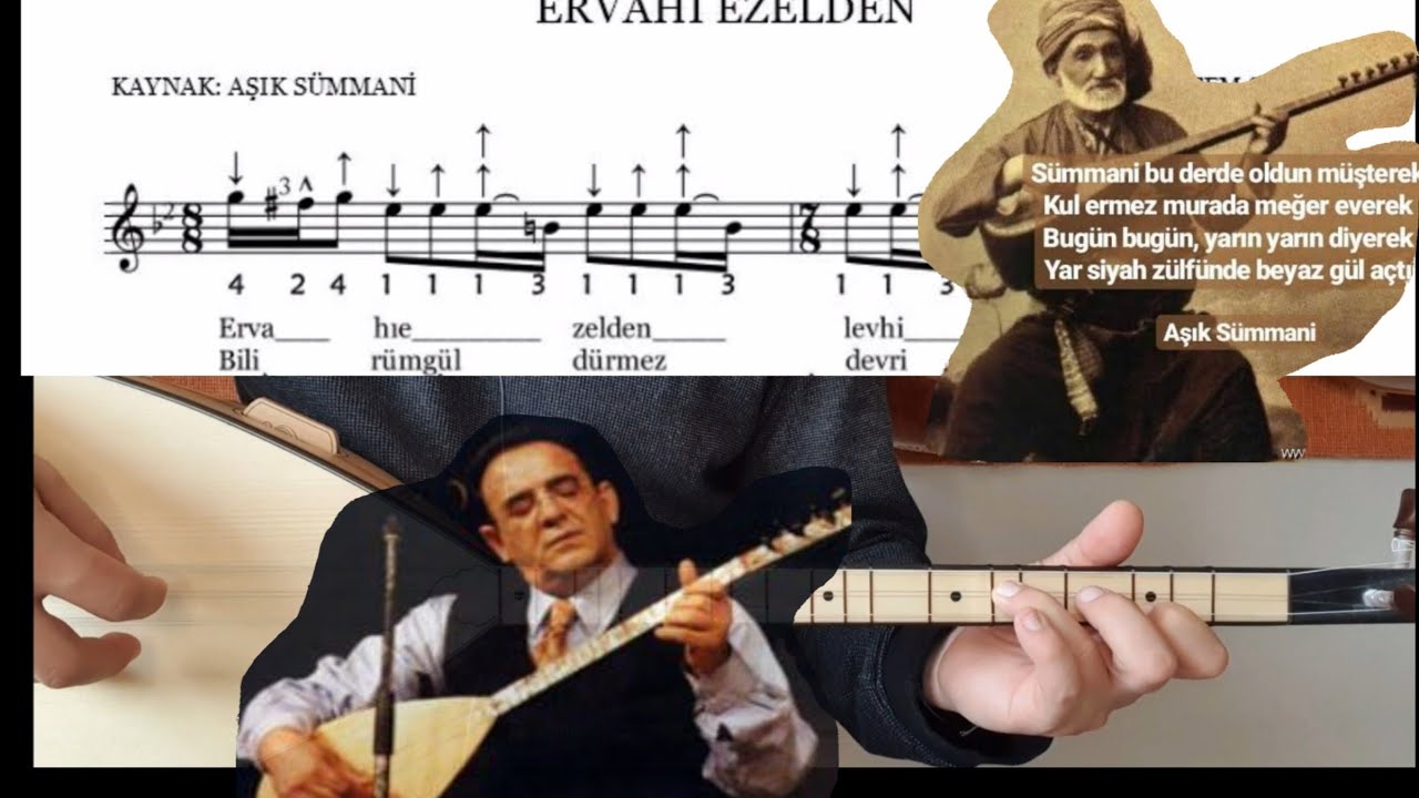 ERVAHI EZELDEN #solfej Takmalı tezene egzersizi