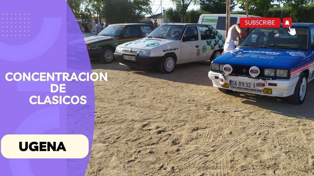 💙🚗🚕💚Clasicos en Ugena (Toledo) 12 de agosto de 2023