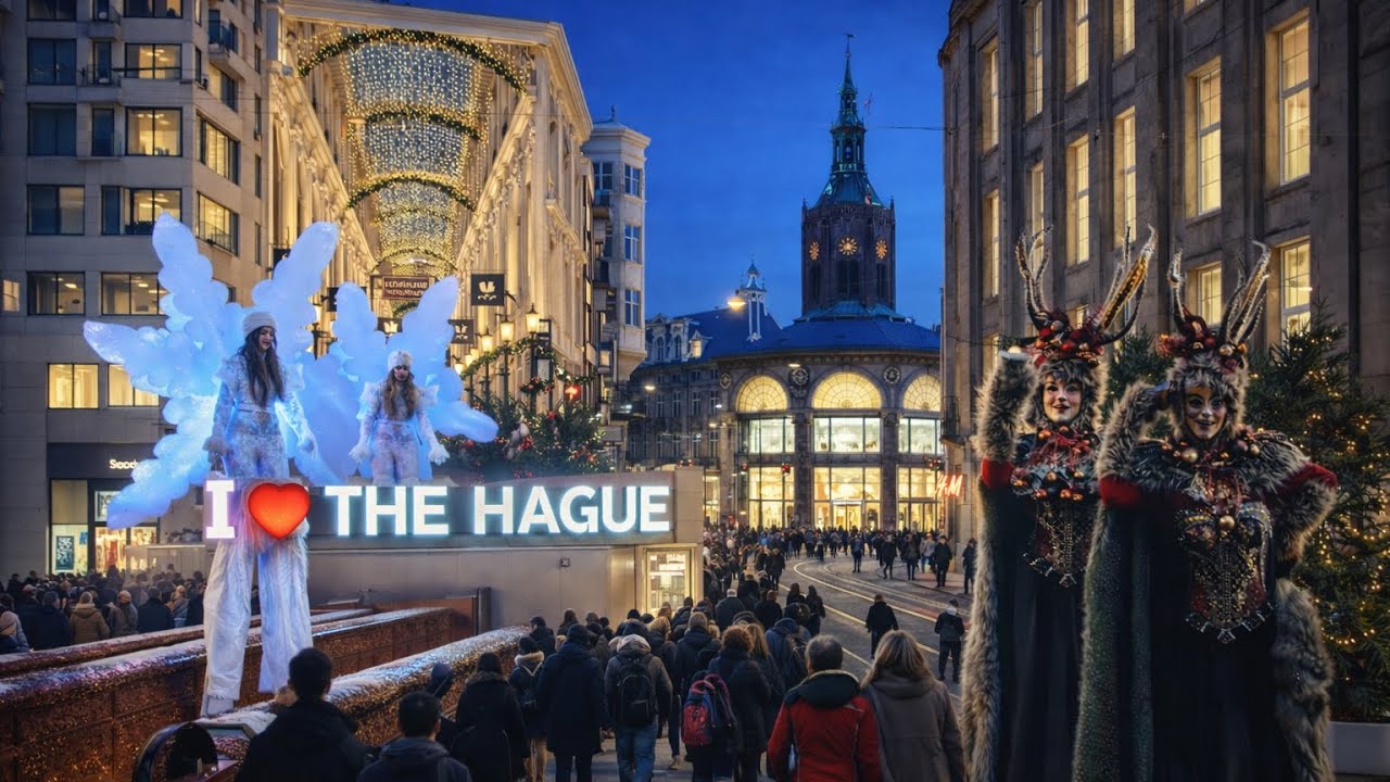 ⏱️ The Hague City Walk | Den Haag 🇳🇱 Netherlands 