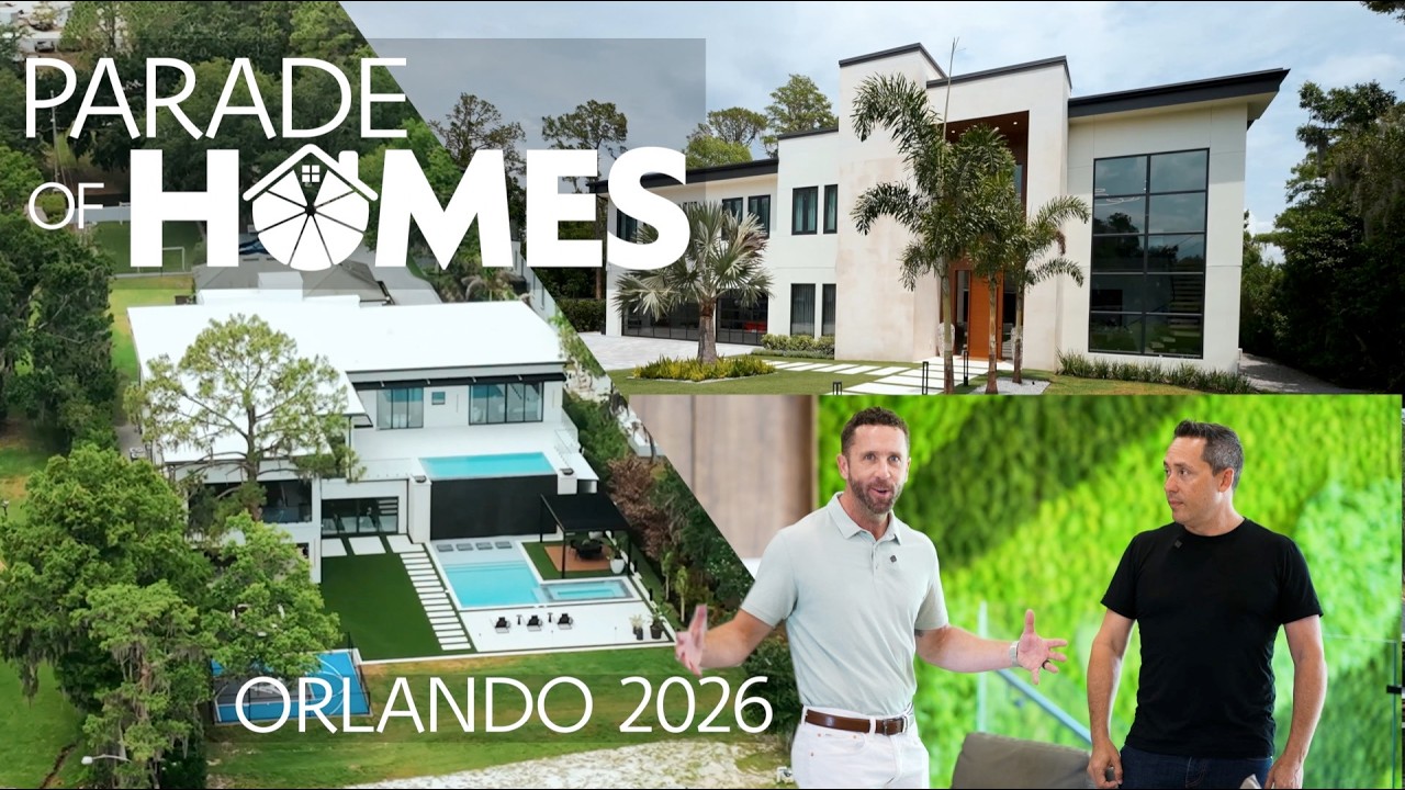 🎬 Parade of Homes Orlando 2026: The Retreat от Davila Homes | Обзор элитного дома