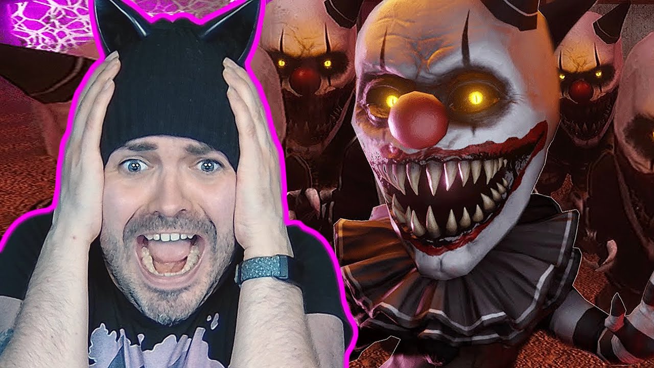 RUN FROM THE KILLER CLOWNS!! | Dark Deception | Crazy Carnevil
