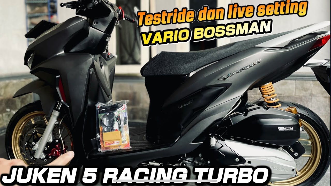 PASANG DAN SETTING ECU JUKEN 5 DI VARIO STANDAR