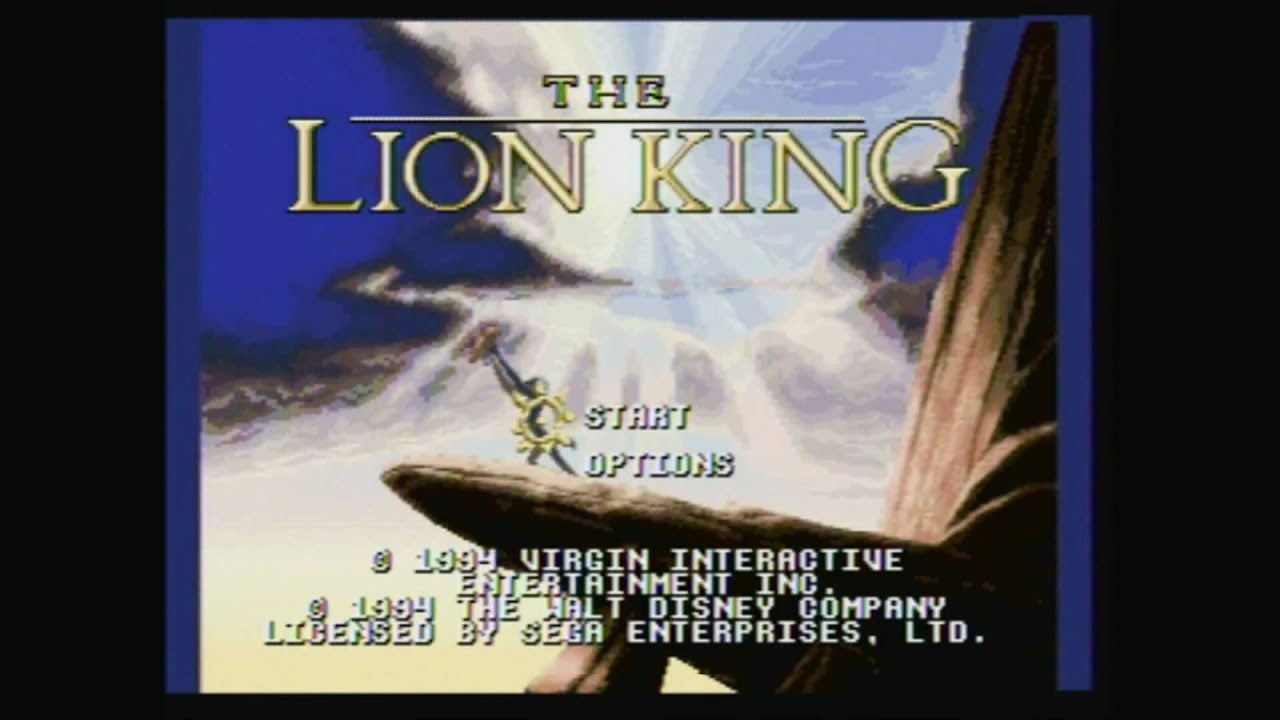 CGR Undertow - THE LION KING for Sega Genesis Video Game Review
