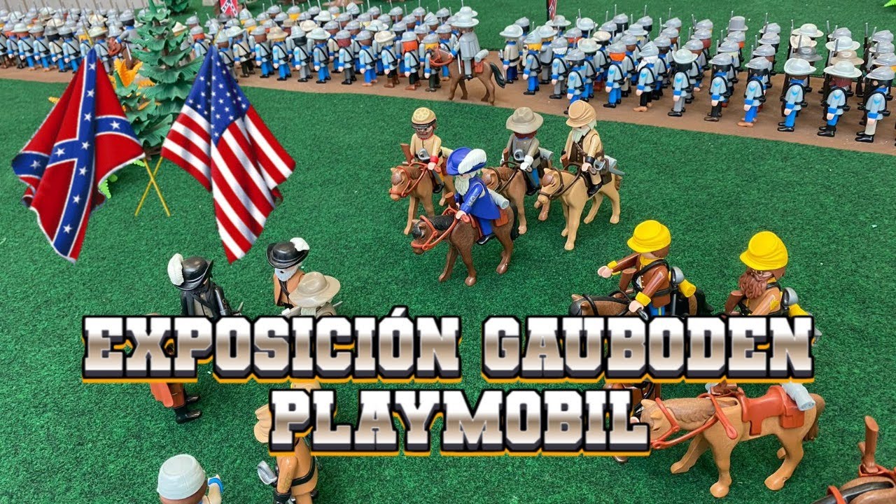EXPOSION GAUBODEN PLAYMOBIL ACW | Westerns