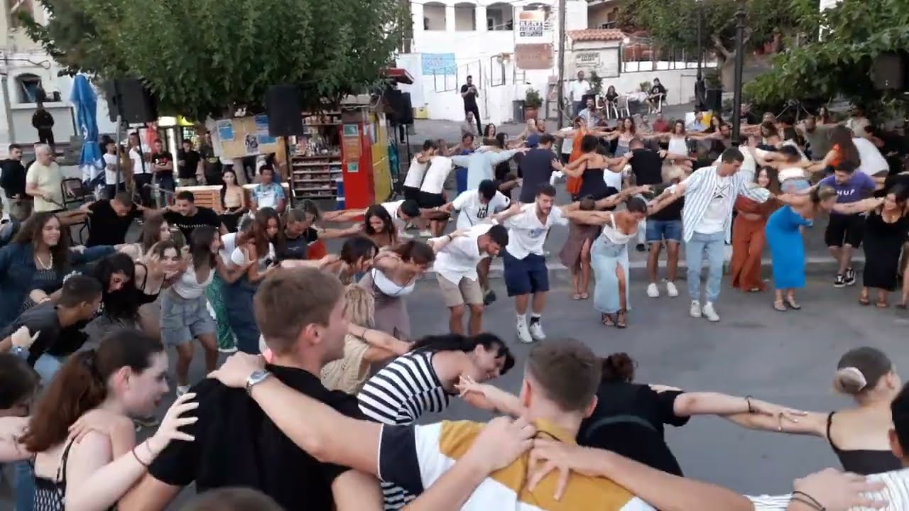 Εύδηλος IKARIA.GR 2023 Ikariotikos Dance, αυγή, at Port Evdilos Aganta band, Greece Live Fest HD
