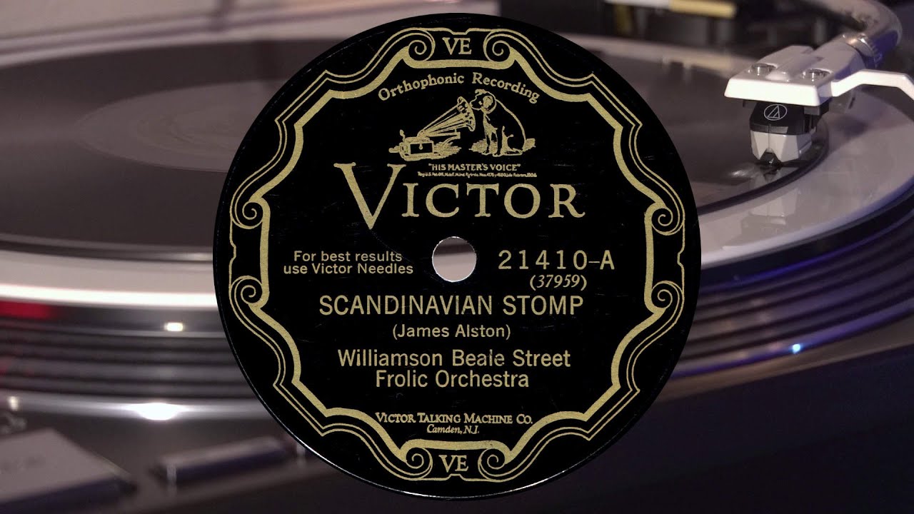 Williamson Beale Street Frolic Orchestra: Scandinavian Stomp - Fox Trot [1927]