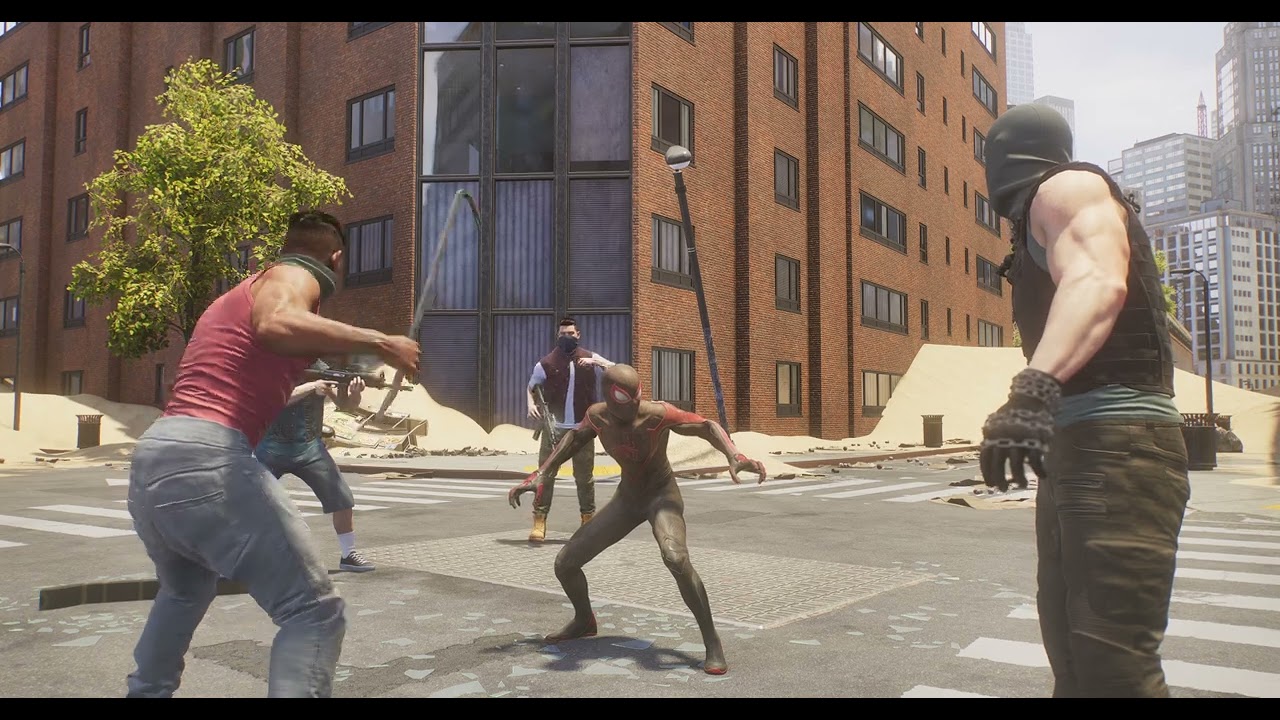 Spider Man 2 - Idling fight