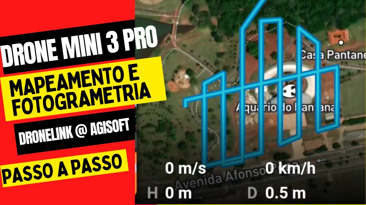 Mapeamento e Fotogrametria Mini 3 Pro, Dronelink & Agisoft #drone #photography #mapping