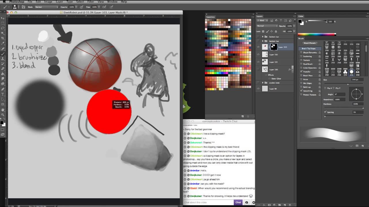 Livestream: Blending and Color Shading Basics