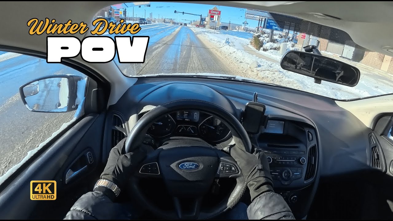Can This Ford Focus Handle Winter Driving? | POV Test