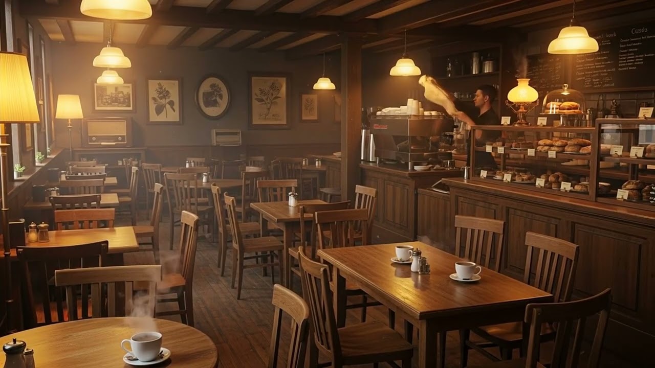 Morning Brew | Lo-Fi Retro & Cozy Café Vibes