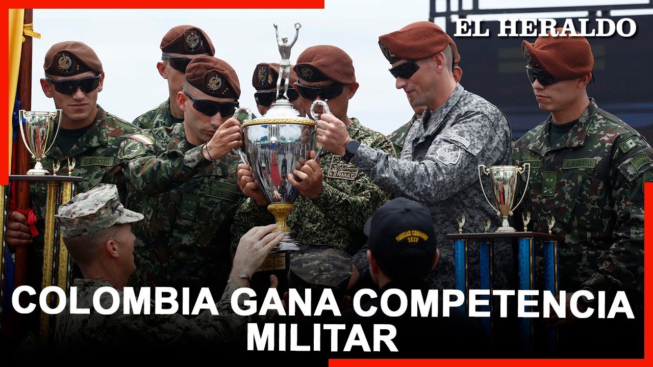 Colombia, vencedora en una competición entre militares de países americanos en El Salvador