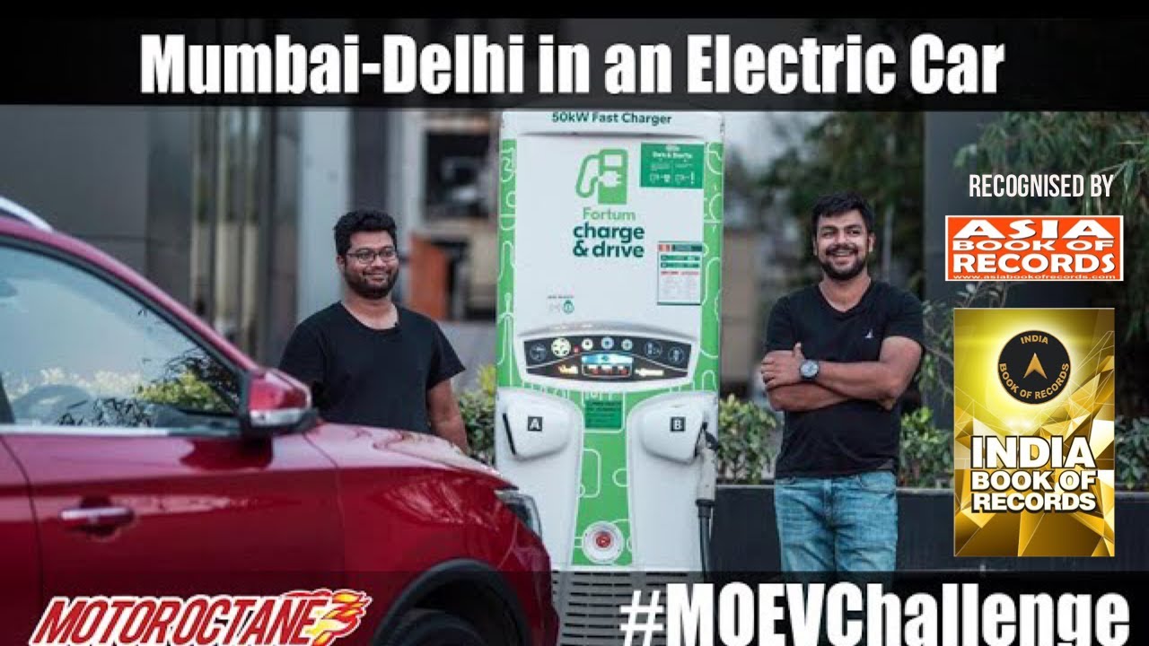 Mumbai to Delhi in MG ZS Electric Car 