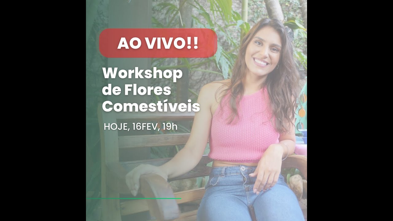 Workshop Flores Comestíveis