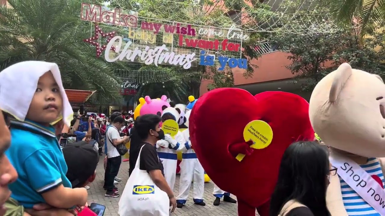 Mascot parade at MoA on Jan 1 2024
