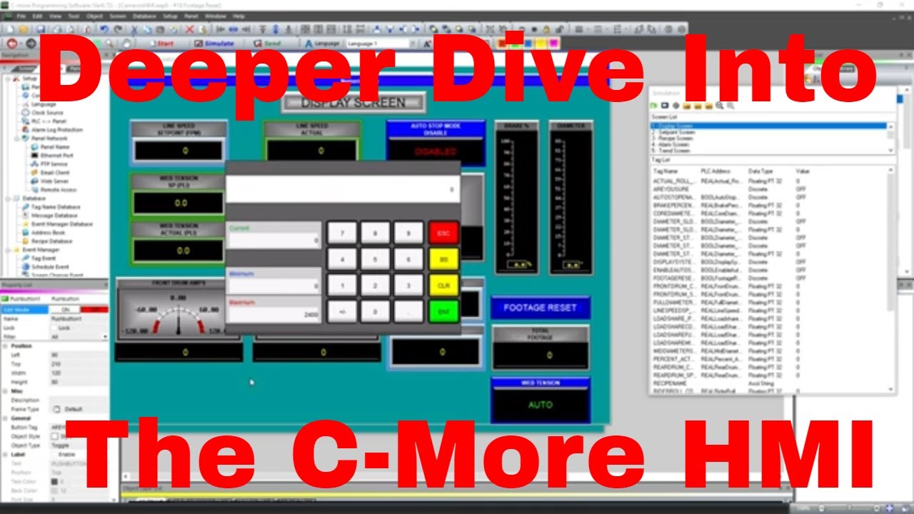 C-More HMI Programming