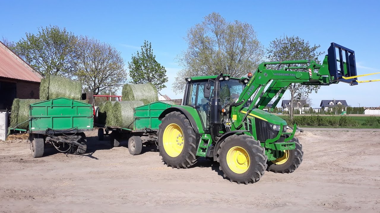 Zbieranie mieszanki [John Deere 6090M]