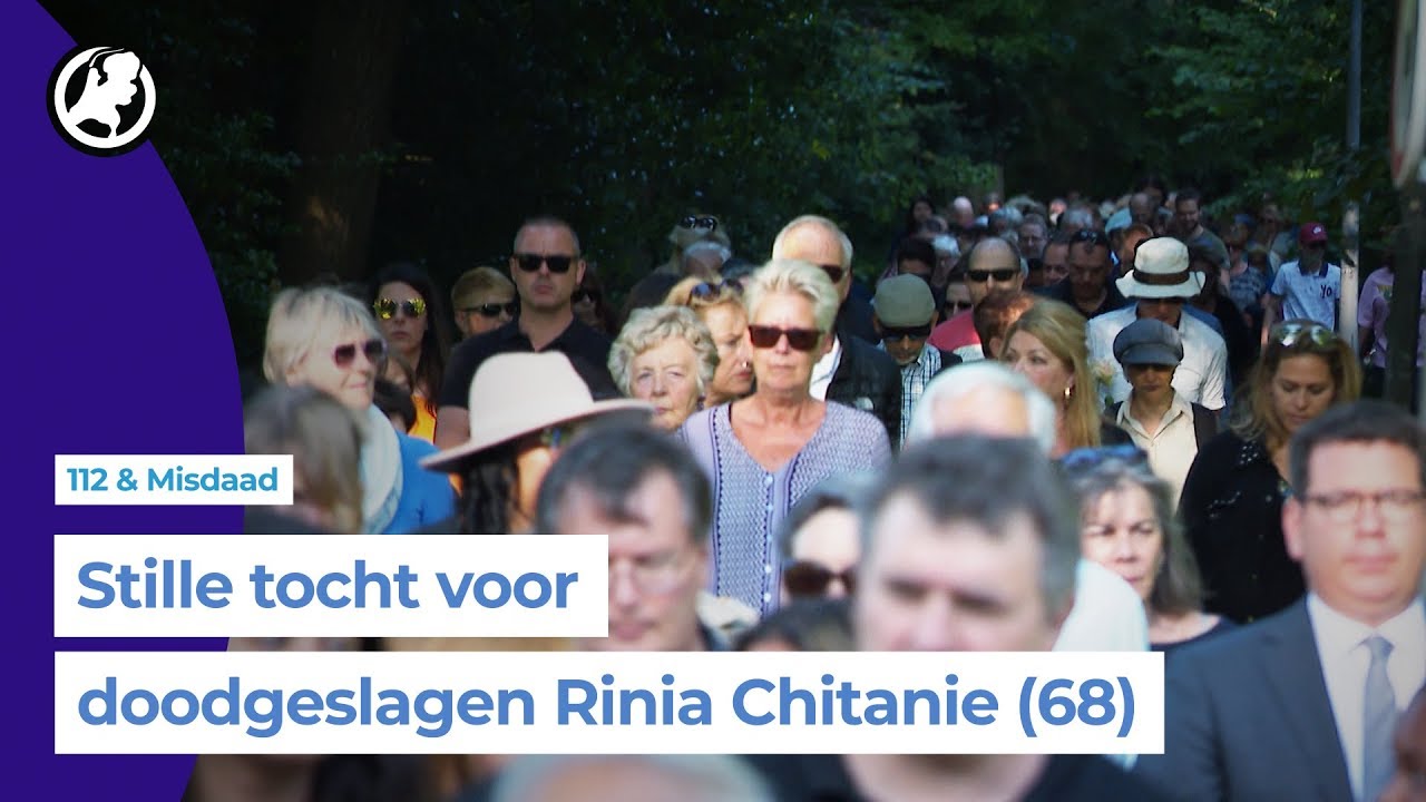 Stille tocht voor doodgeslagen Rinia (68) uit Amsterdam