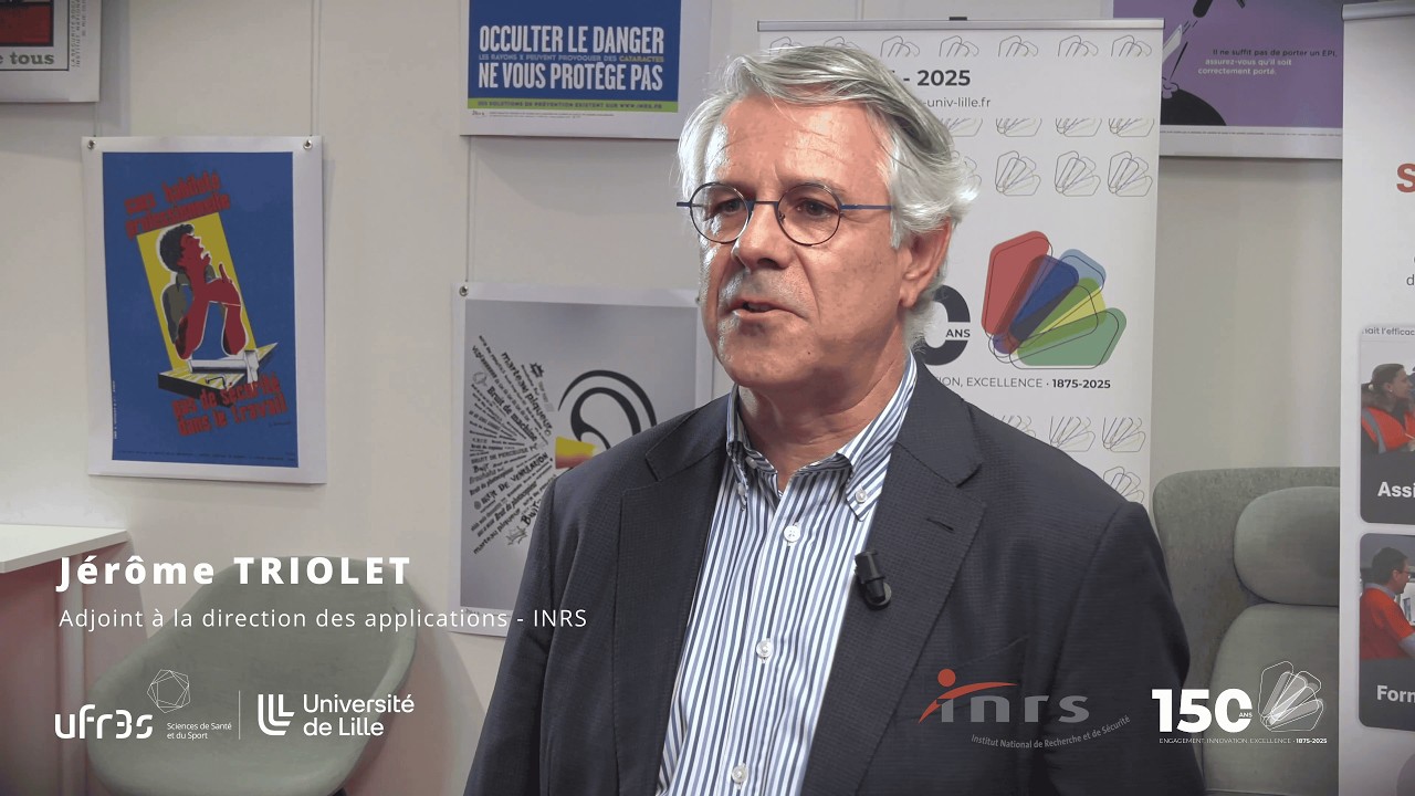 150 ans - Entretien avec Jérôme Triolet, Adjoint à la direction des applications de l'INRS