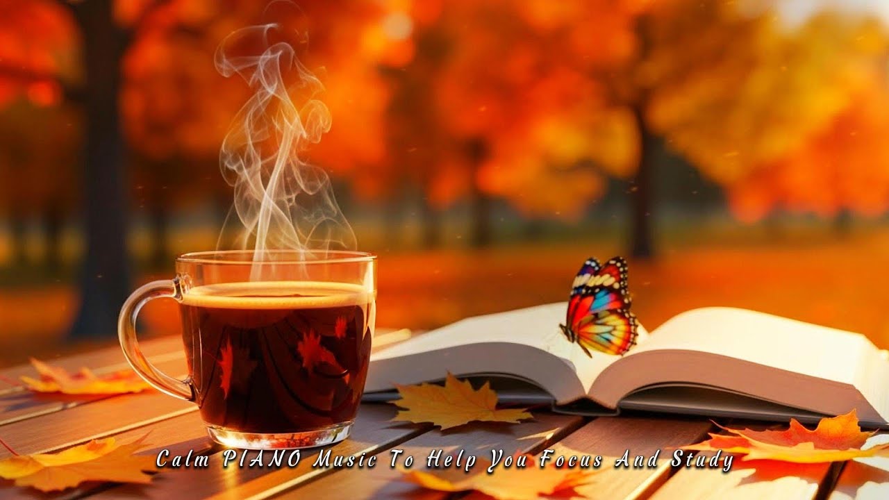Soothing Piano Music To Calm The Mind | Relaxing Autumn Ambience For Focus