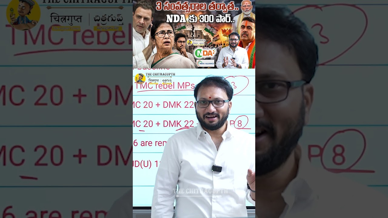 20 TMC MPs Back BJP? Mamata  in Shock |  సంవత్సరాల తర్వాత NDA కు 300 పార్