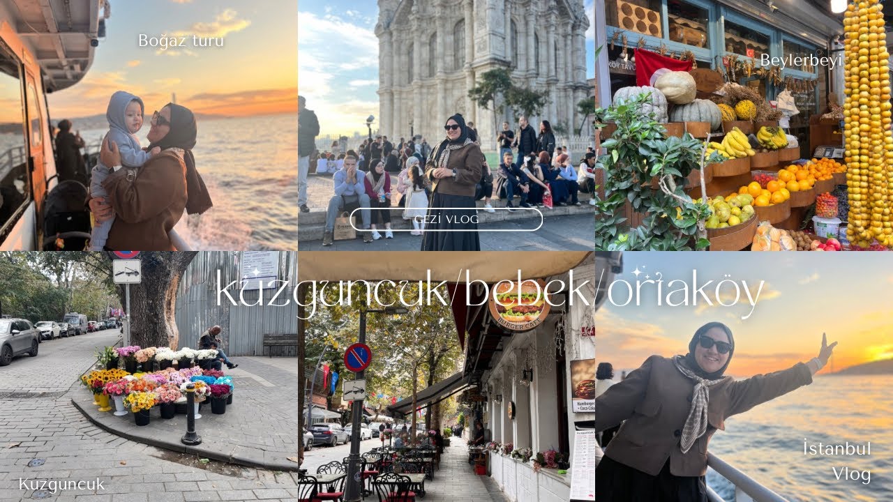 İstanbul’da Bir Gün 🌿 Üsküdar’dan Bebek’e Vapurla Gezdim | Sessiz ve Huzurlu Vlog #günlükvlog