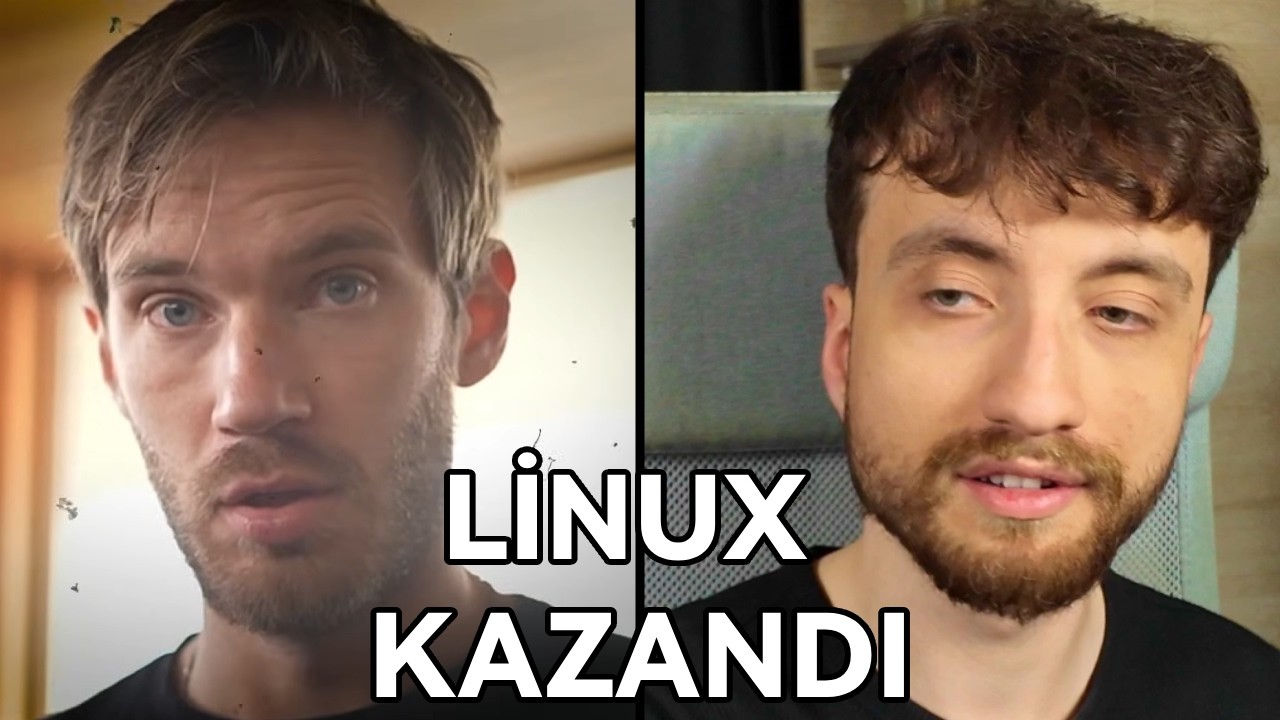 PewDiePie LİNUX'A GEÇTİ? - Tepki Videosu