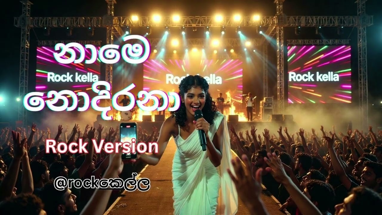 name nodirana kunu kaya dirana නාමෙ නොදිරනා Rock Version @Rockකෙල්ල-d3k #rock #metal #coversong