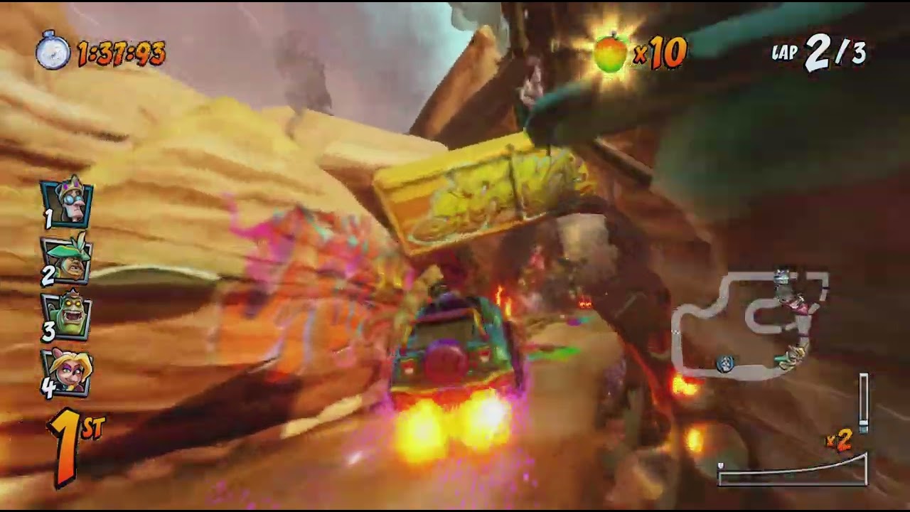 Crash Team Racing Nitro-Fueled - Megamix Mania with Prince Lab Assistant (Hard)