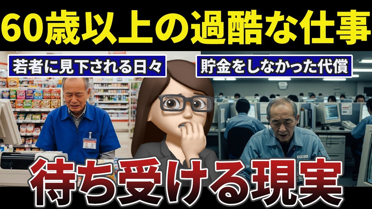 【衝撃の実体験】60歳以上の過酷な仕事口コミ30選