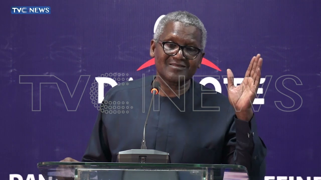FULL VIDEO: Dangote Reacts To Claims About His Refinery, Says 'I Am Not Afraid Of Anybody'