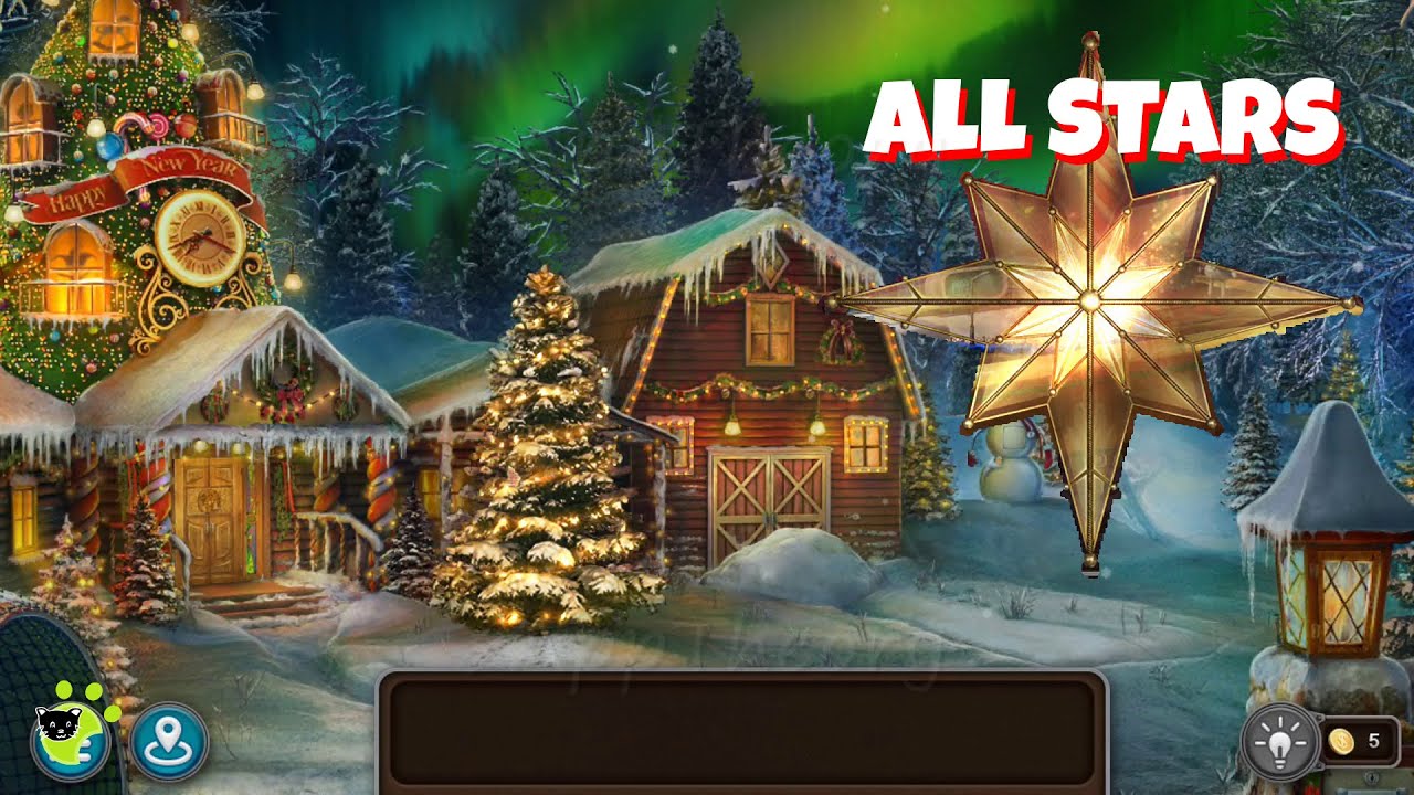 Artifact Seekers 11 Santa's Manor Walkthrough (FIVE-BN GAMES)
