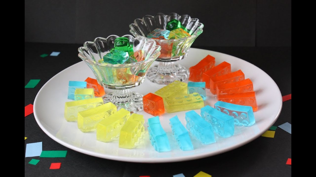 Lego Jelly  レゴゼリー（ アガーで簡単！）
