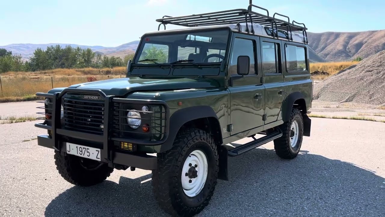 1997 Land Rover Defender 110 300tdi station wagon.