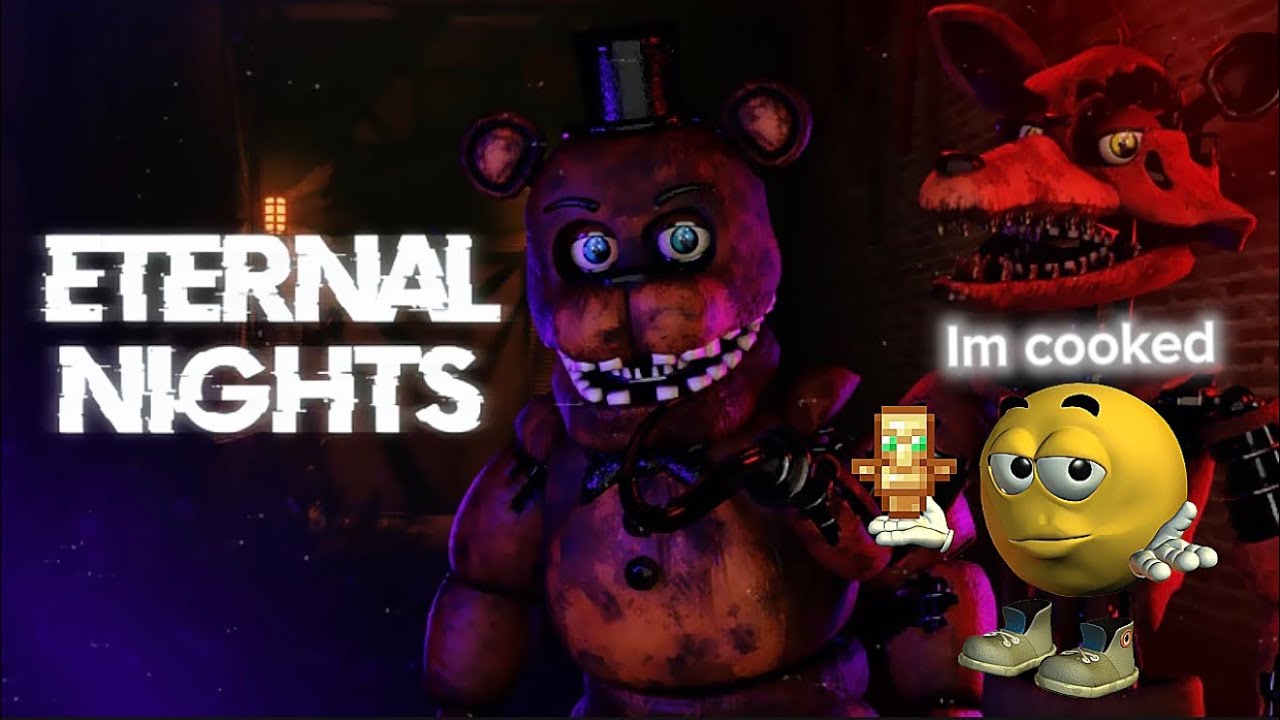 Trapped…in a BUILDING WITH ANIMATRONICS | Eternal Nights | Part