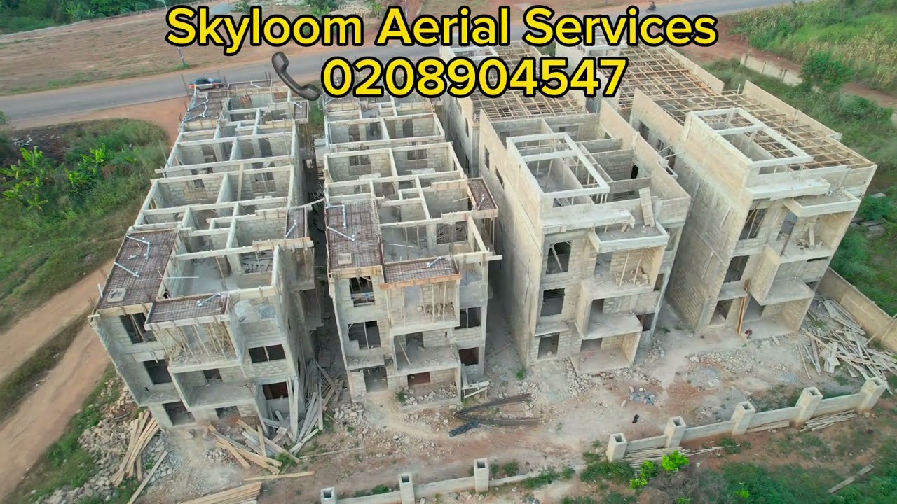 Construction progress monitoring by Skyloom | shot with DJI air 2s|