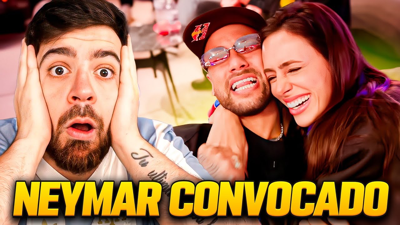 LA COBRA REACCIONA AL NUEVO VLOG DE NEYMAR: &iexcl;CONVOCADO PARA EL MUNDIAL 2026!