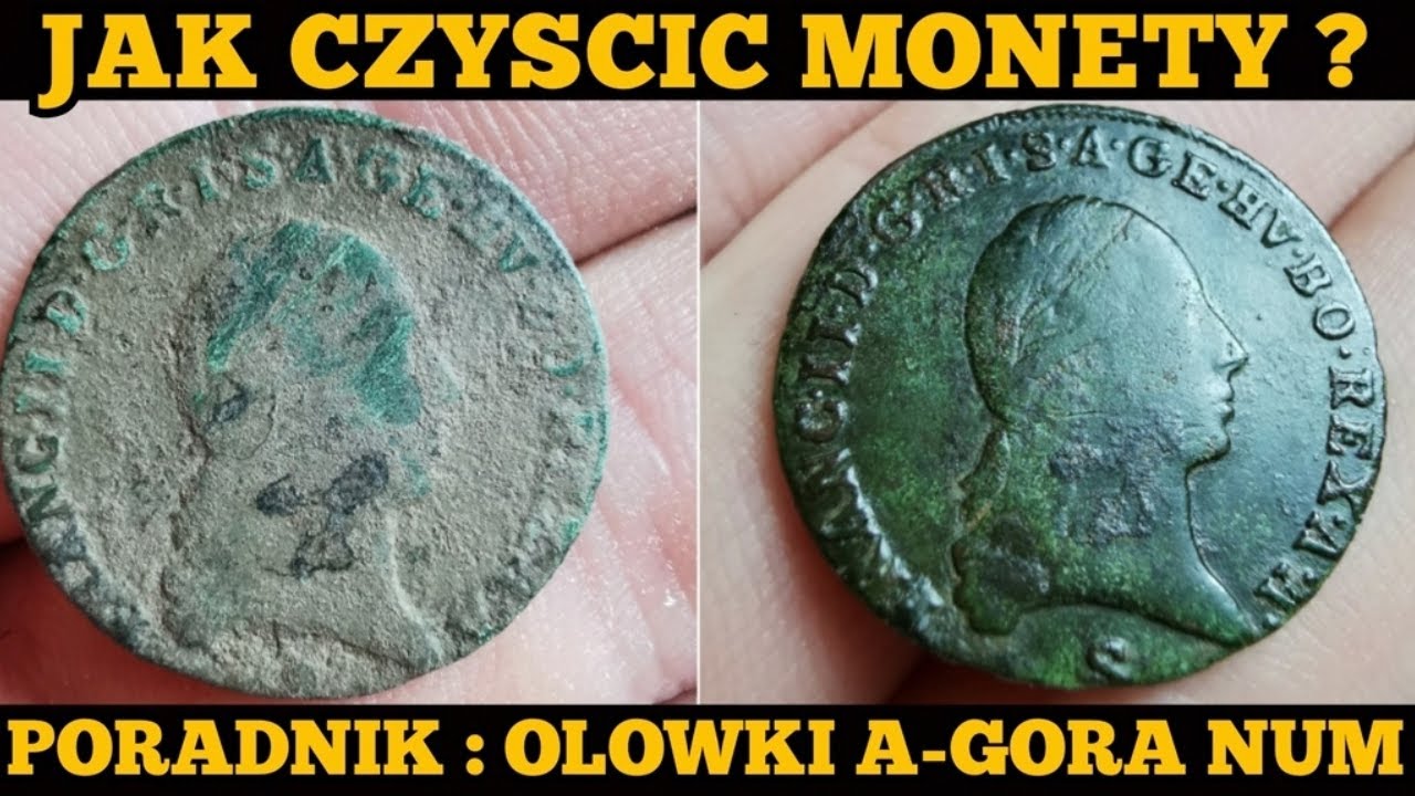 JAK CZYSZCZĘ MONETY? PORADNIK, KROK PO KROKU!