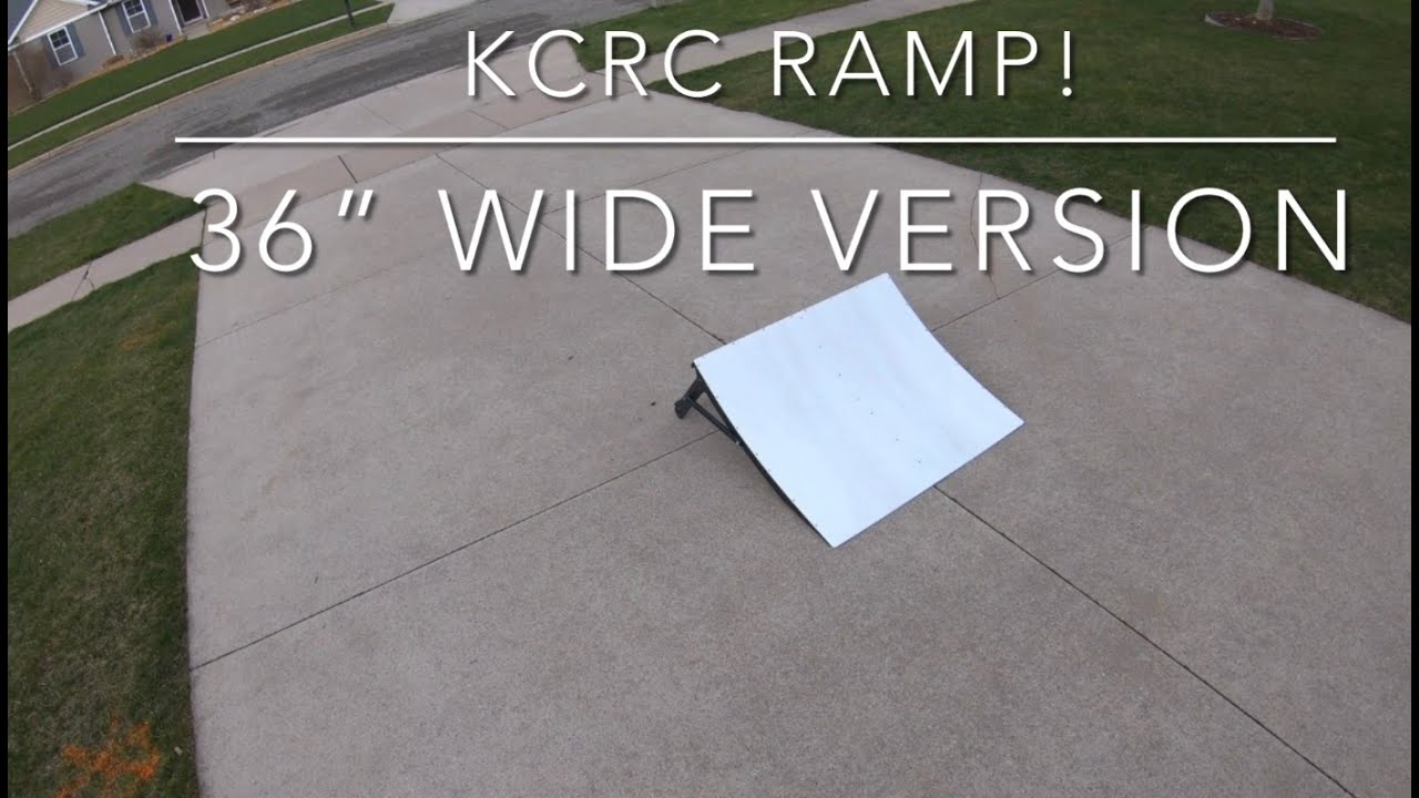 New ramp! KCRC 36&rdquo; wide