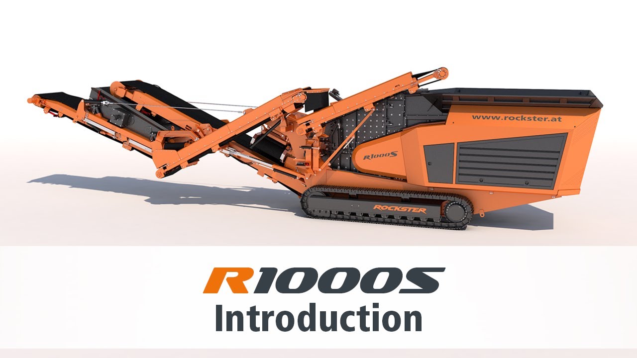 Rockster Impact Crusher R1000S - Introduction Video / Prallbrecher R1000S