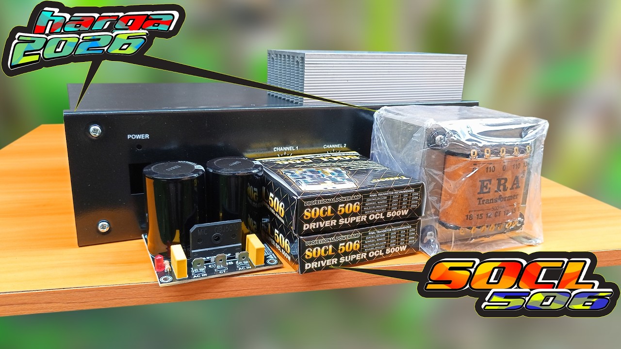 rincian biaya merakit power amplifiere 500 watt travo 5 ampere era terbaru 