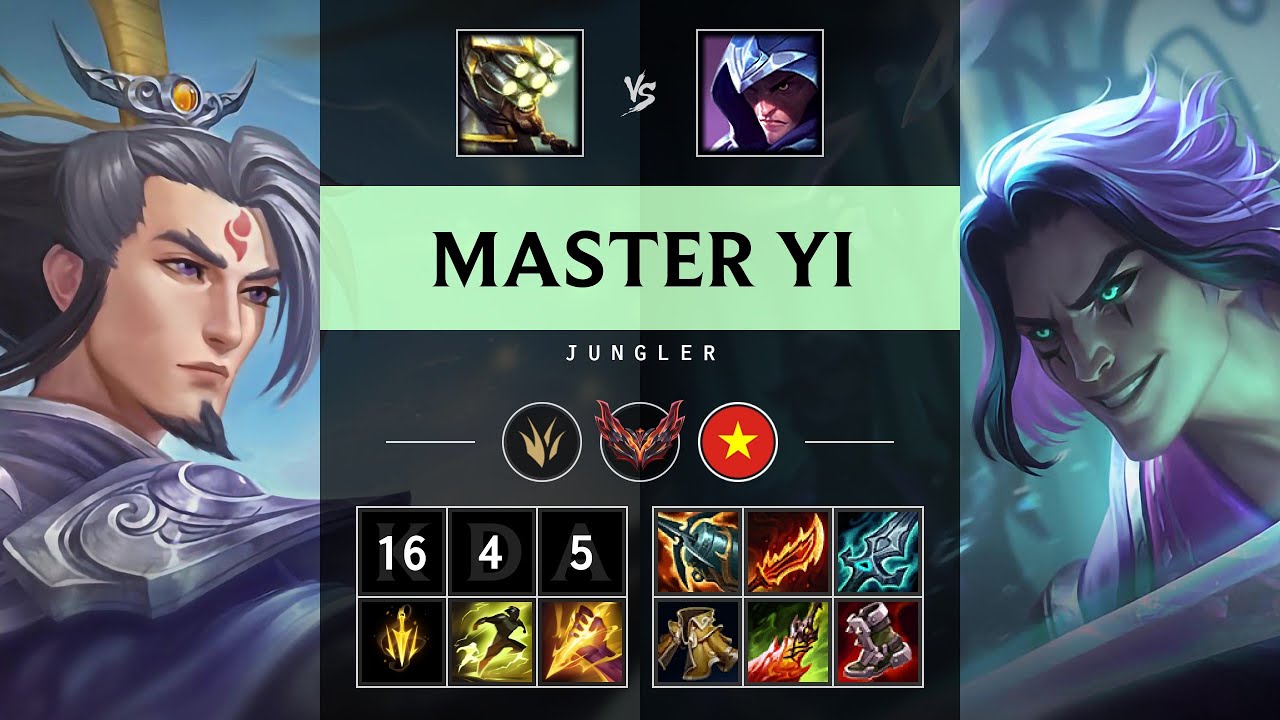 Master Yi Jungle vs Talon - VN Grandmaster Patch 25.19