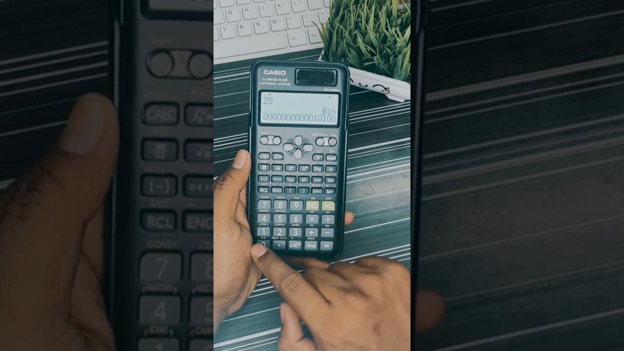 Base - n calculation in calculator | Casio -fx-991ES | #shorts