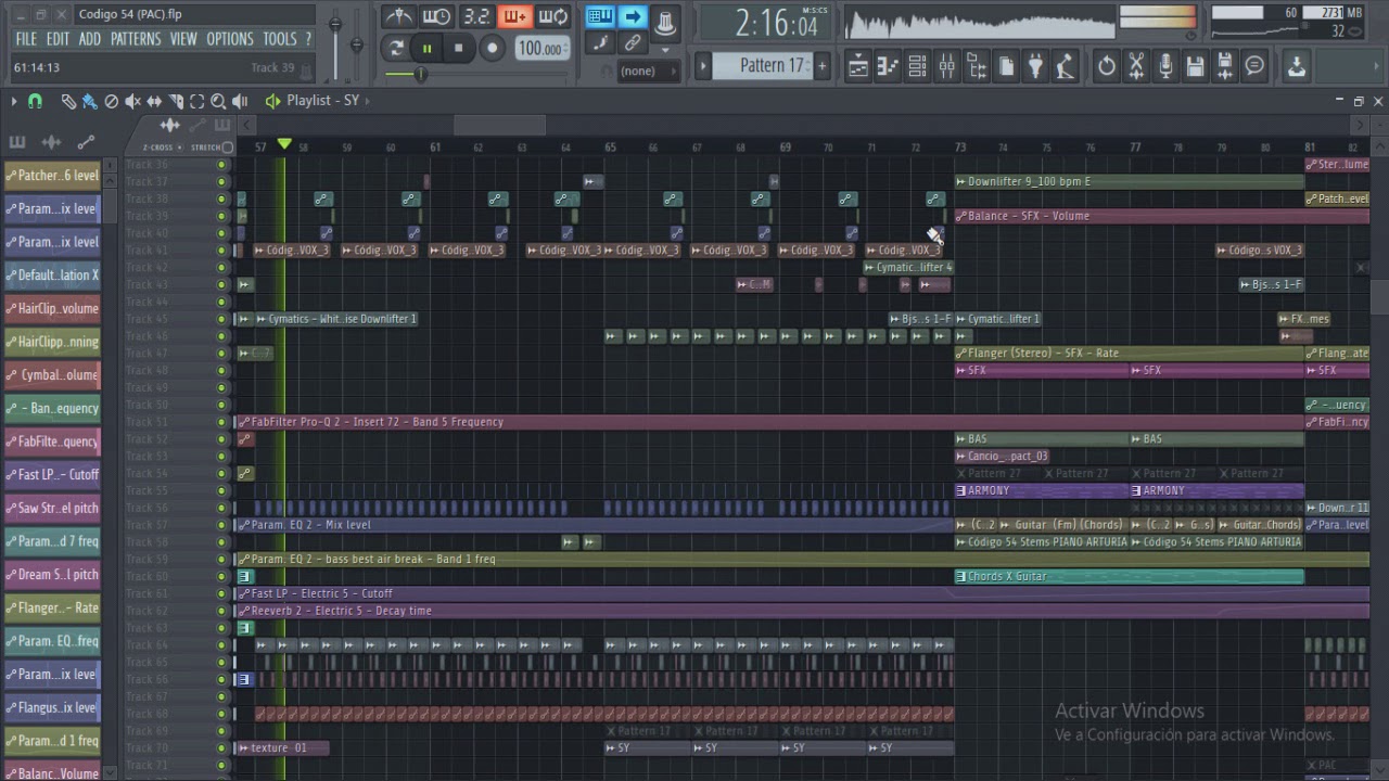 Eric Kauffmann & S3RAC - Código 54 (Adam Rae Remix) - 5to Lugar - FL Studio Playthrough