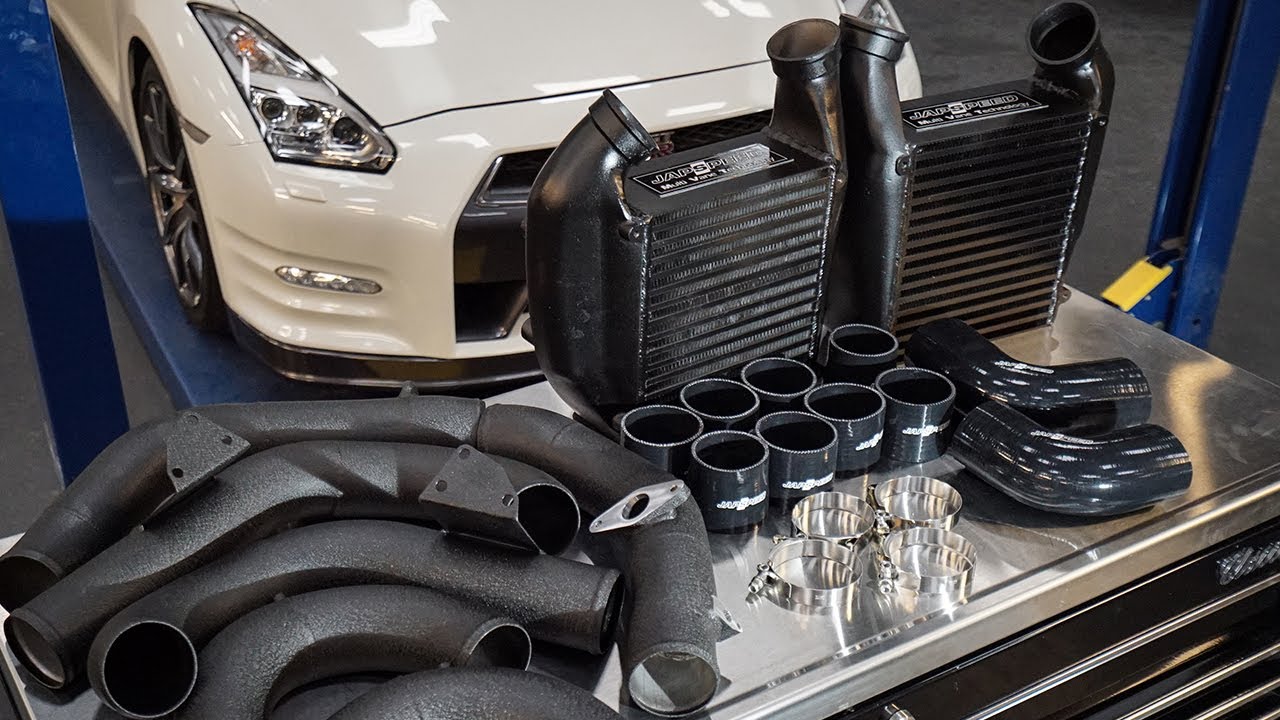 Nissan R35 GT-R MVT Intercooler Installation Guide