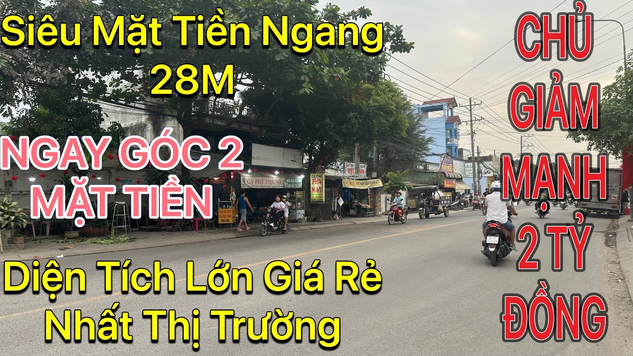 CHỦ CẦN BÁN GẤP GIẢM 2TỶ MẶT TIỀN RỘNG DIỆN TÍCH LỚN GIÁ RẺ NHẤT THỊ TRƯỜNG